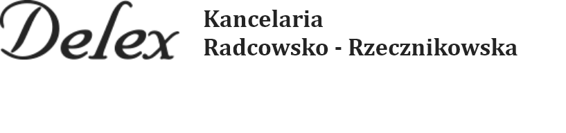 Delex Kancelaria Radcowsko-Rzecznikowska - logo